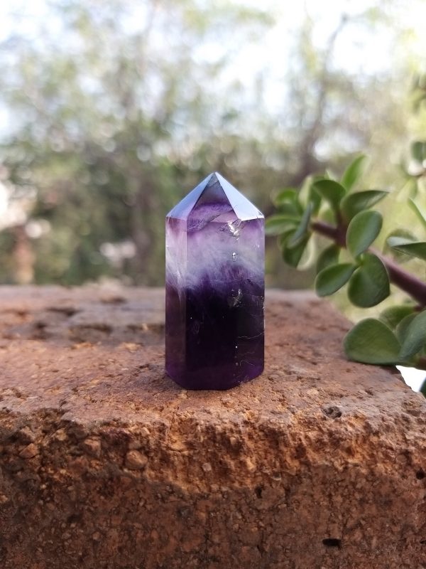 Punta de fluorita 3.5x1.5cm - Imagen 3