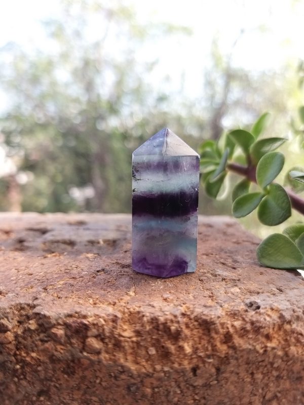 Punta de fluorita 3.5x1.5cm - Imagen 3