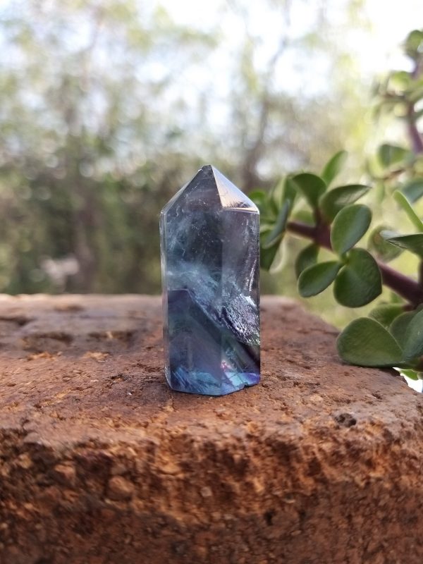 Punta de fluorita 3.5x1.5cm - Imagen 3