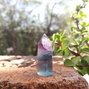 Punta de fluorita 3.5x1.3cm