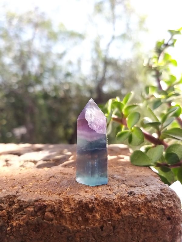 Punta de fluorita 3.5x1.3cm