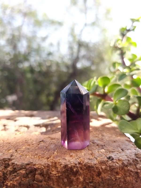 Punta de fluorita 3.6x1.3cm - Imagen 2