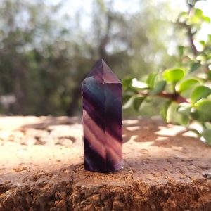 Punta de fluorita 3.6x1.3cm