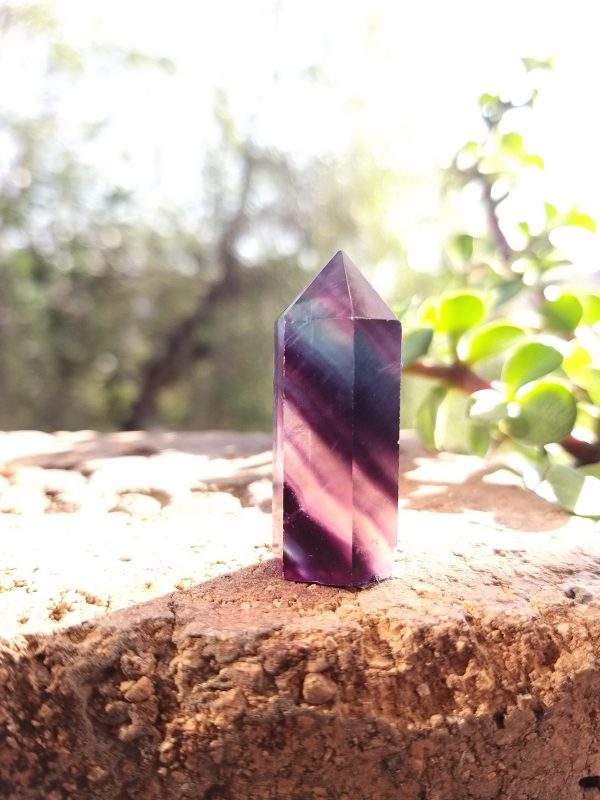 Punta de fluorita 3.6x1.3cm - Imagen 4