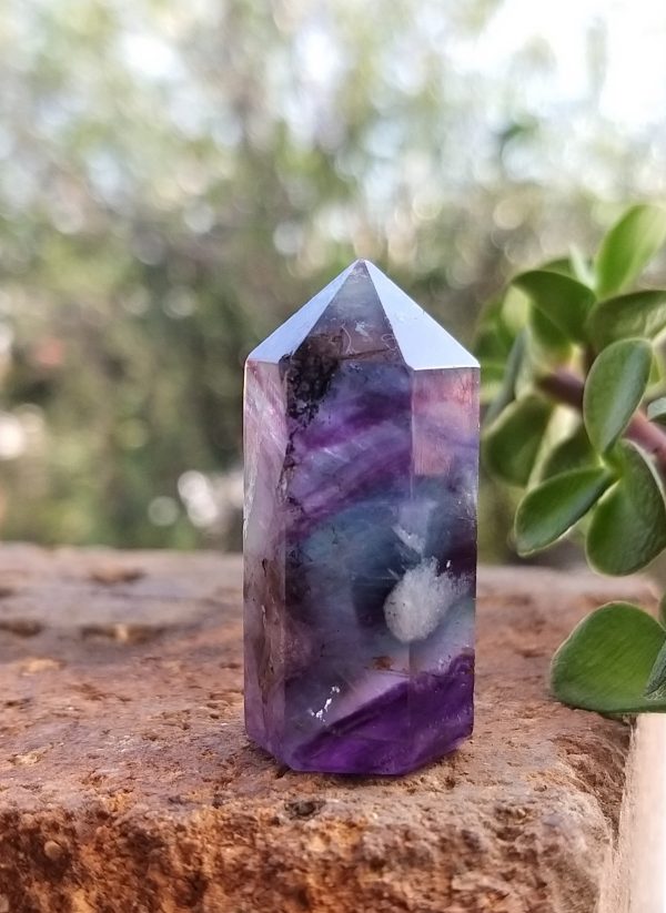 Punta de fluorita 3.5x1.5 cm - Imagen 2