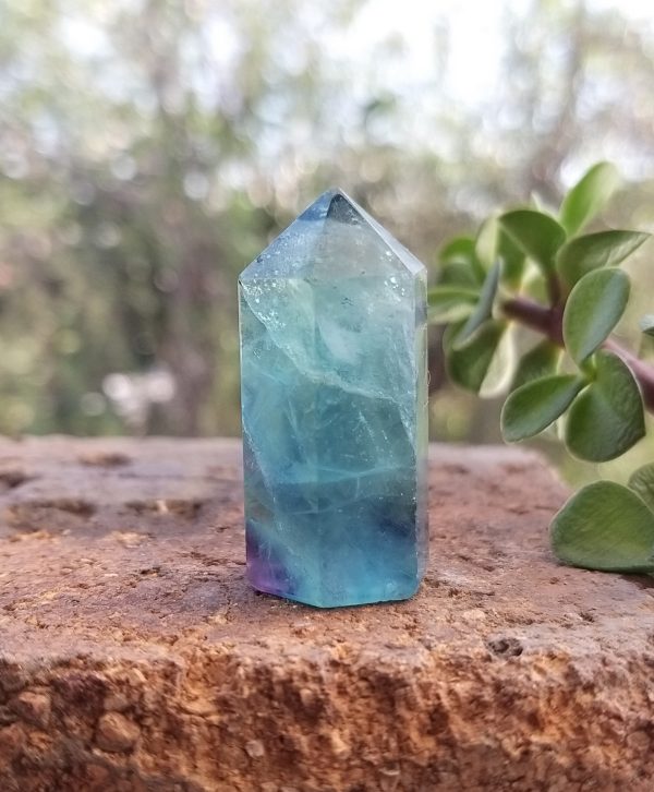 Punta de fluorita 3.5x1.5cm - Imagen 2