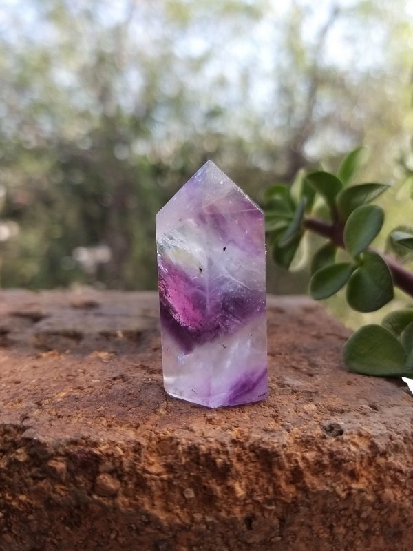Punta de fluorita 3.5x1.5cm - Imagen 2