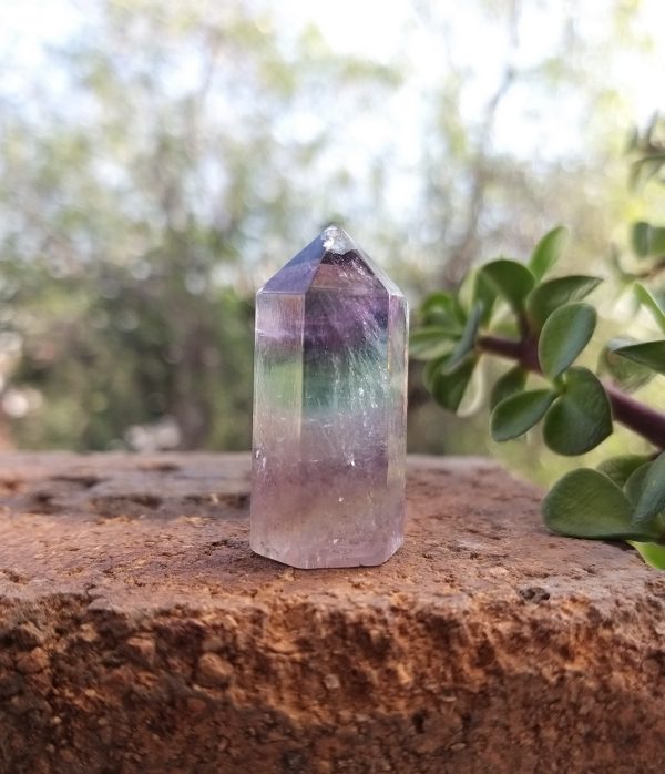 Punta de fluorita 3.5x1.5cm - Imagen 2