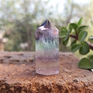 Punta de fluorita 3.5x1.5cm