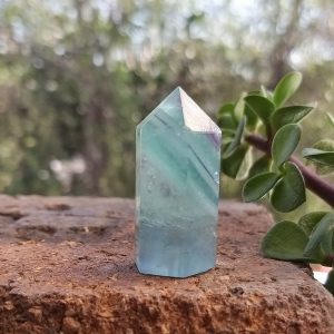 Punta de fluorita 3.5x1.5cm