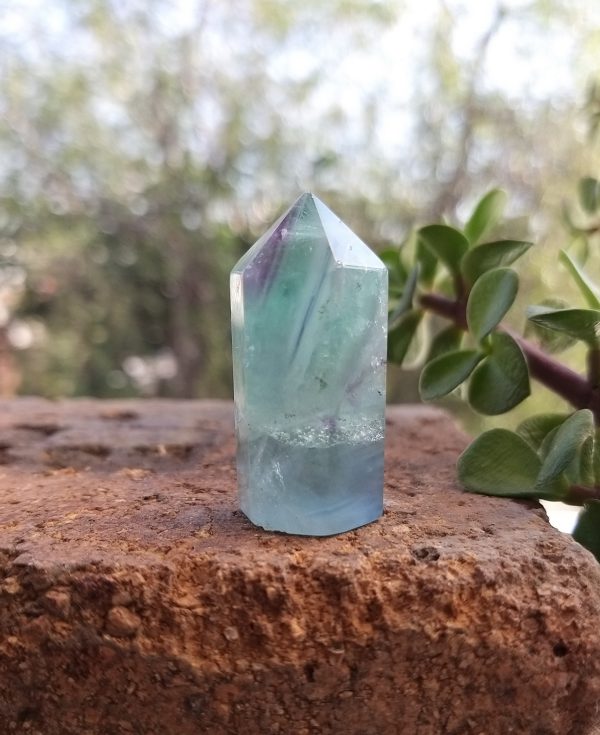 Punta de fluorita 3.5x1.5cm - Imagen 3