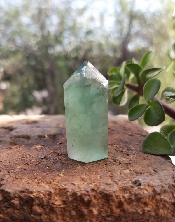 Punta de fluorita 3.5x1.5cm - Imagen 2