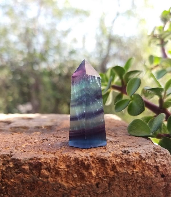 Punta de fluorita 3.4x1.5 cm - Imagen 2