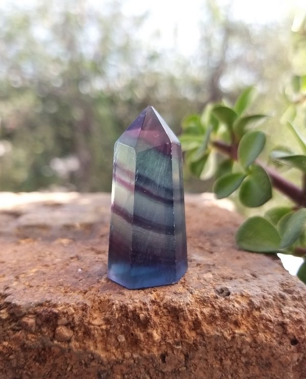 Punta de fluorita 3.4x1.5 cm