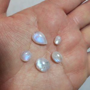 Piedra luna cabuchón, lote n°4