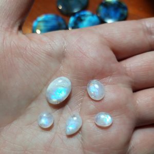 Piedra luna cabuchón, lote n°5