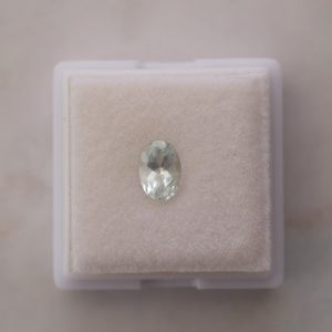 Aguamarina facetada 7x5mm