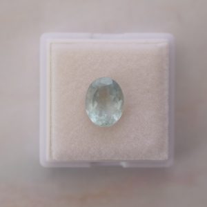 Aguamarina facetada 10x8.9x5mm