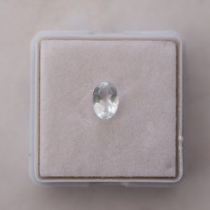 Aguamarina facetada 7x5mm